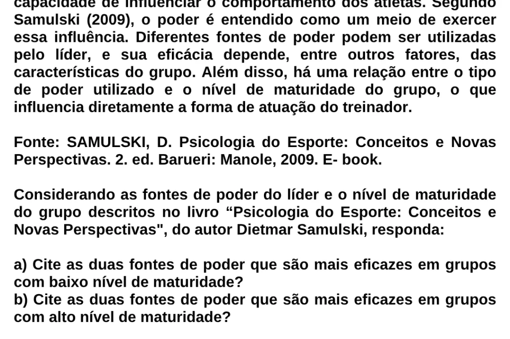 1ª-QUESTÃO-No-contexto-esportivo_-a-liderança-envolve-a-capacidade-de-influenciar-o-comportamento-do