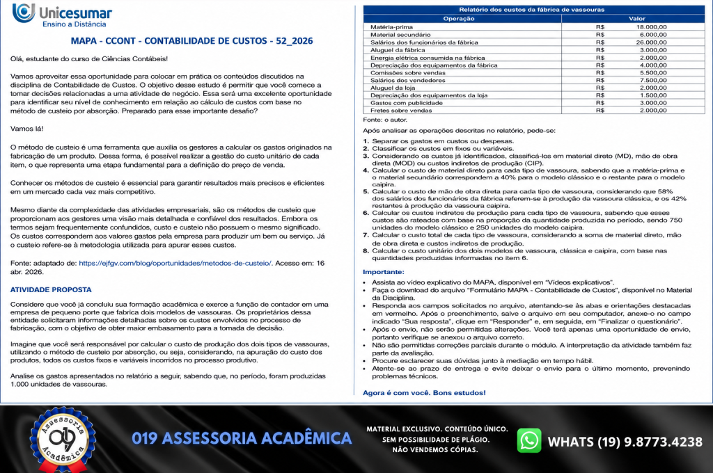 contabilidade de custos para contadores